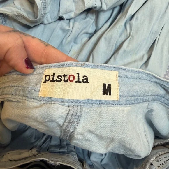 Pistola Sky Blue Denim Shirt - Picture 3 of 3